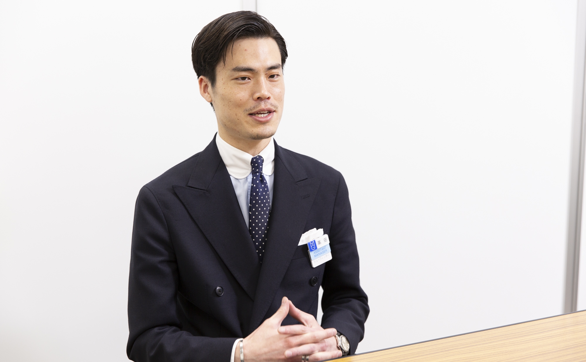 紳士靴を中心に、百貨店ならではのトータルな提案でファンを増やしたい