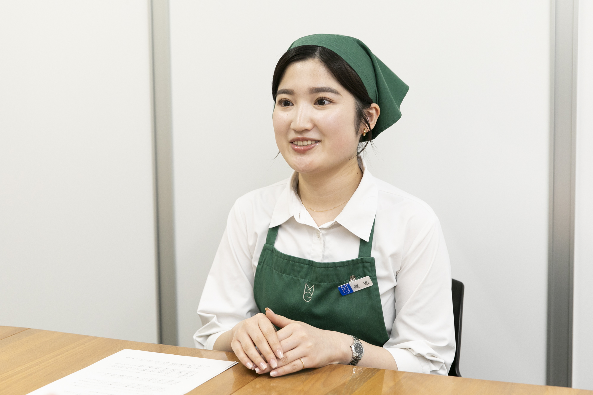 快適な売場づくりでオリジナルメニューの開発、プロとしての接客で“幸せの連鎖”をつくりたい