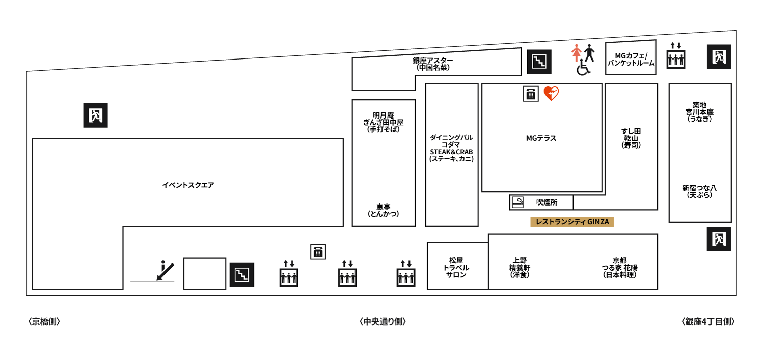 8f イベントスクエア レストラン 松屋銀座 8f イベントスクエア レストラン 松屋銀座