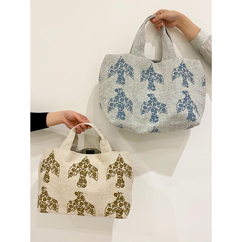 オンライン価格 【mina perhonen】トートバッグ パニーニバッグ bambi