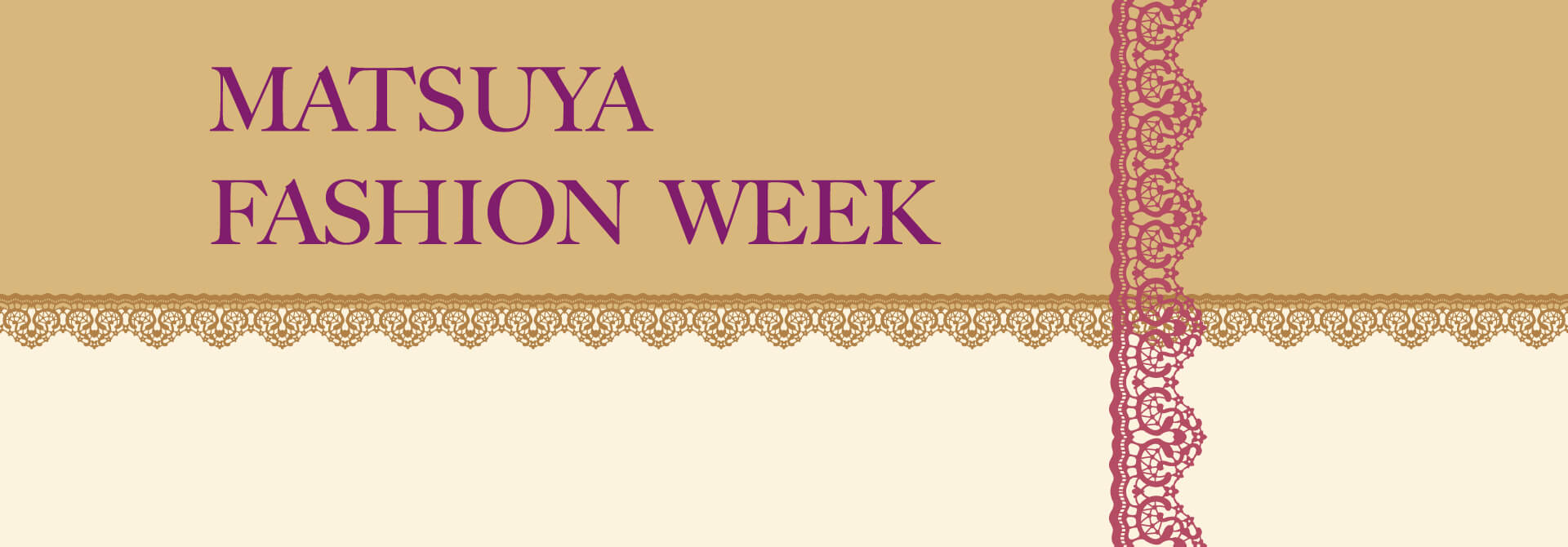Matsuya Fashion Week 松屋銀座