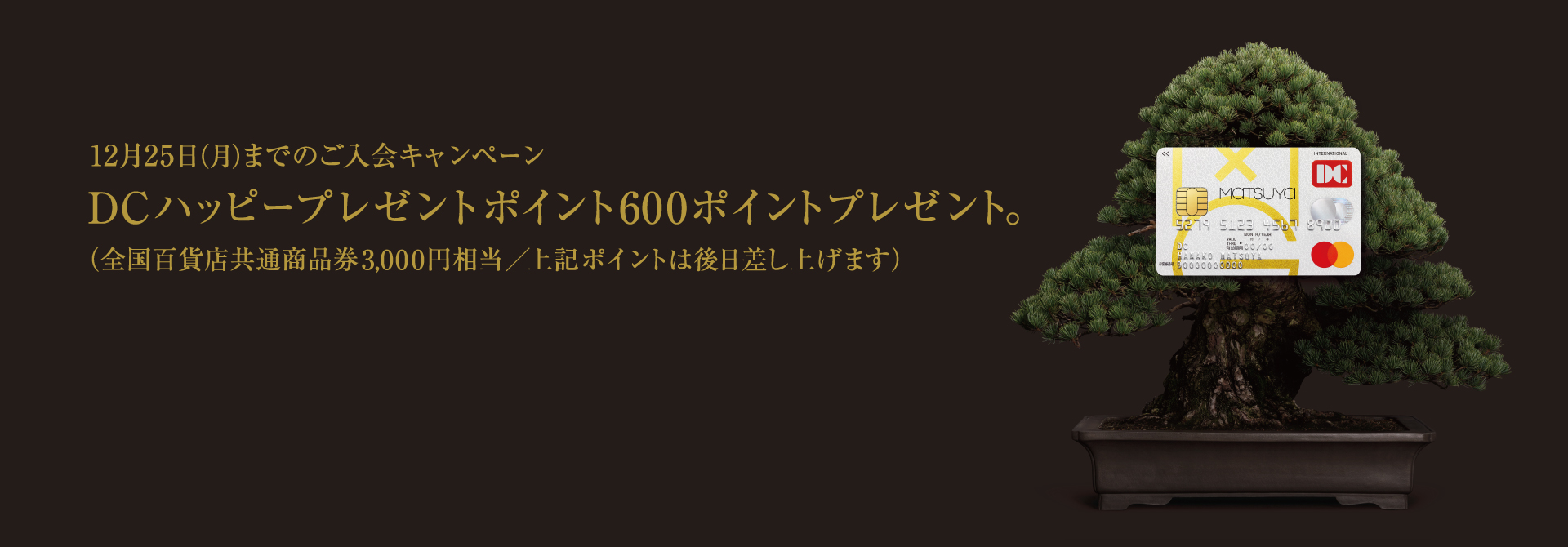 松屋カードご入会キャンペーン