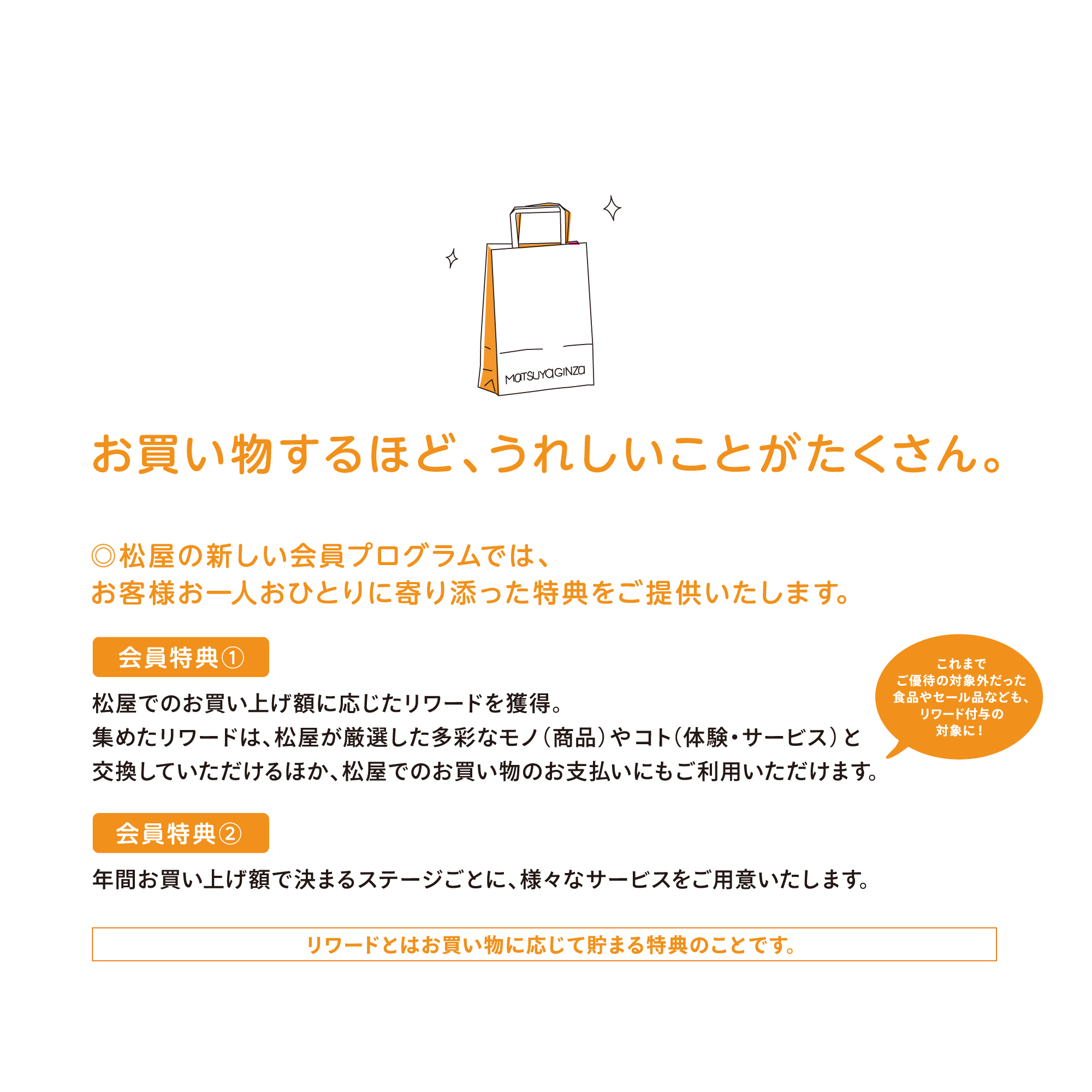 新しい会員プログラムとそれに伴う各種カードのサービス内容変更と終了